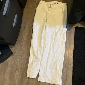 Women’s white Cargo Pants